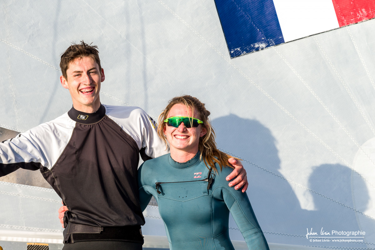 FRA13 - Amelie Flandorffer et Pierre Williot en 470