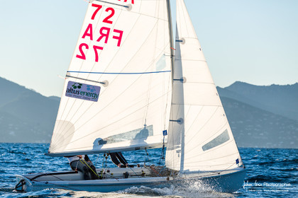 Entrâinement des équipes de 470 Mixte - Paris2024