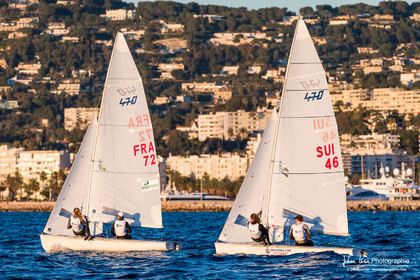 Entrâinement des équipes de 470 Mixte - Paris2024